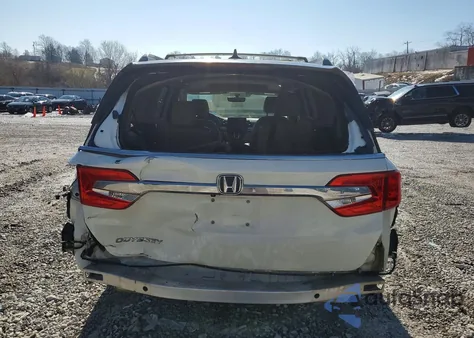 2019 Honda Odyssey Exl z USA, uszkodzony, nr VIN 5FNRL6H77KB122037